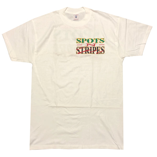 Vintage 90s DS Christian Jesus Spots N Stripes Single Stitch Shirt | Beyond 94