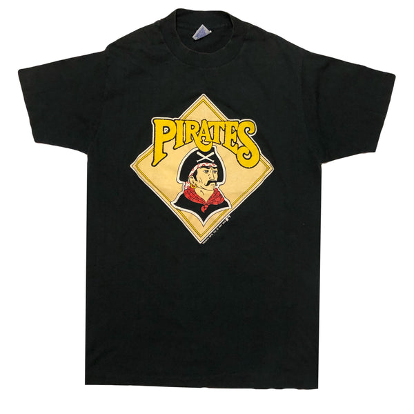 Vintage 1987 Pittsburgh Pirates Single Stitch 50/50 Single Stitch Shirt | Beyond 94