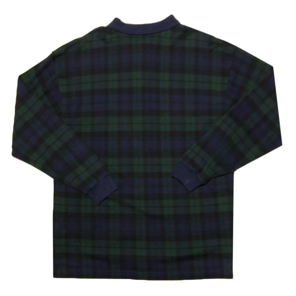 Vintage 90s Tommy Hilfiger Plaid Polo L/s Shirt | Beyond 94