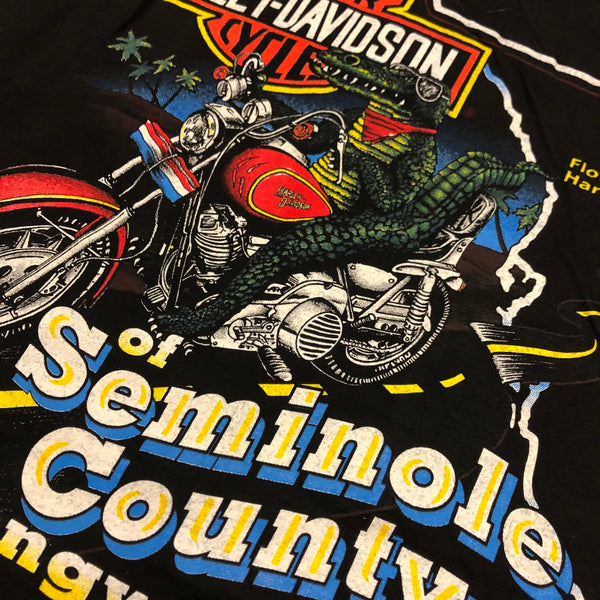 1992 DS Harley Davidson Made In Milwaukee Single Stitch Shirt Size XX-Large