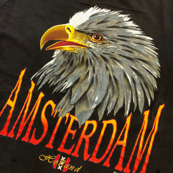 Vintage 90s Amsterdam Eagle Shirt Size Medium