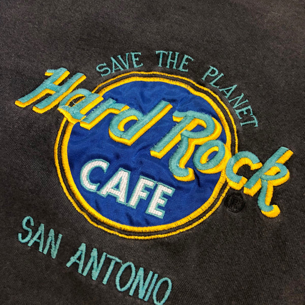 Vintage 90s Hard Rock Cafe San Antonio Sweatshirt Size X-Large