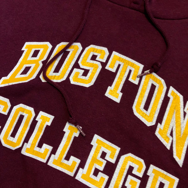 Vintage 80s Boston College Eagles Hoodie Size X-Large