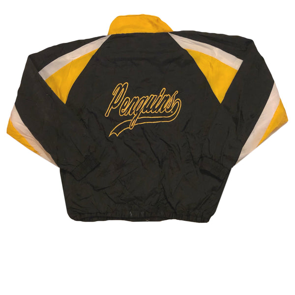 Vintage 90s Pittsburgh Penguins Script Windbreaker Jacket | Beyond 94