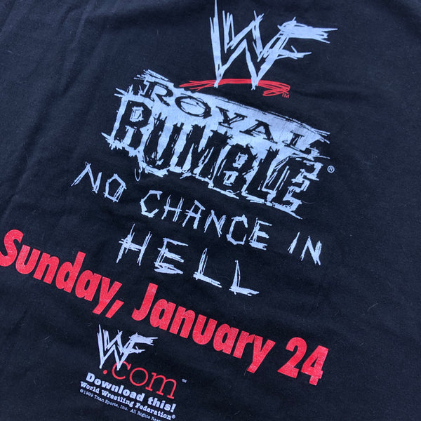1999 WWF Royal Rumble No Chance In Hell Shirt Size X-Large