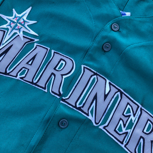 Vintage 90s Seattle Mariners Ken Griffey Jr. Jersey Size Large