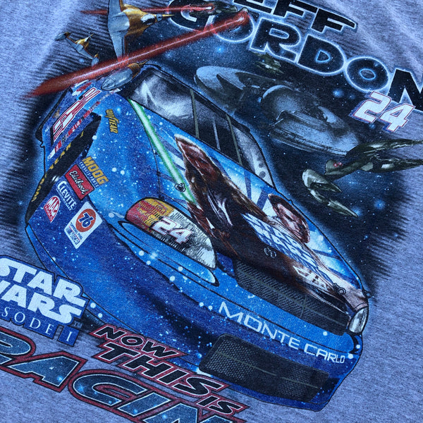 1999 Jeff Gordon Star Wars Episode 1 Nascar Racing Shirt Size Large