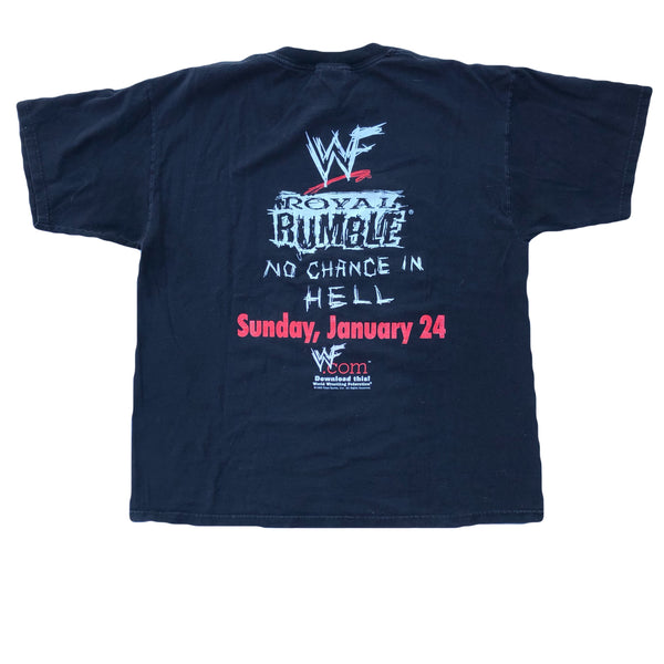 Vintage 1999 WWF Royal Rumble No Chance In Hell Shirt | Beyond 94