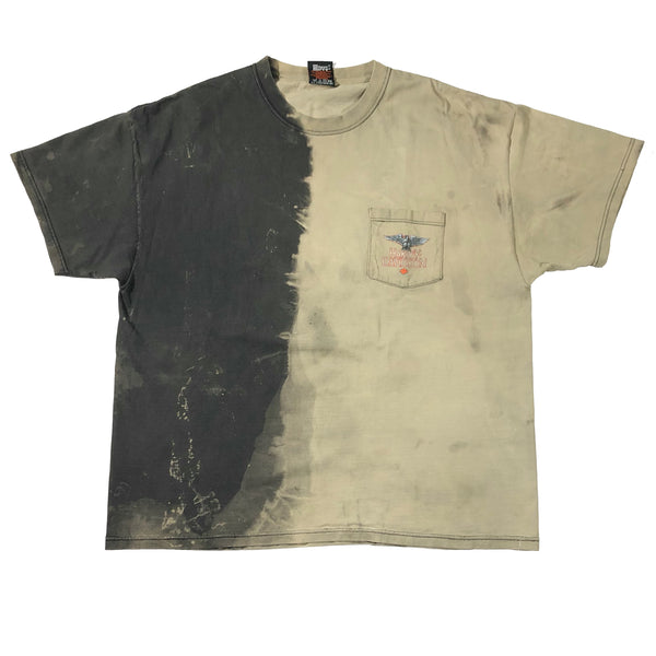 Vintage 1998 Harley Davidson Woodstock 1/1 Bleach Dyed Shirt | Beyond 94