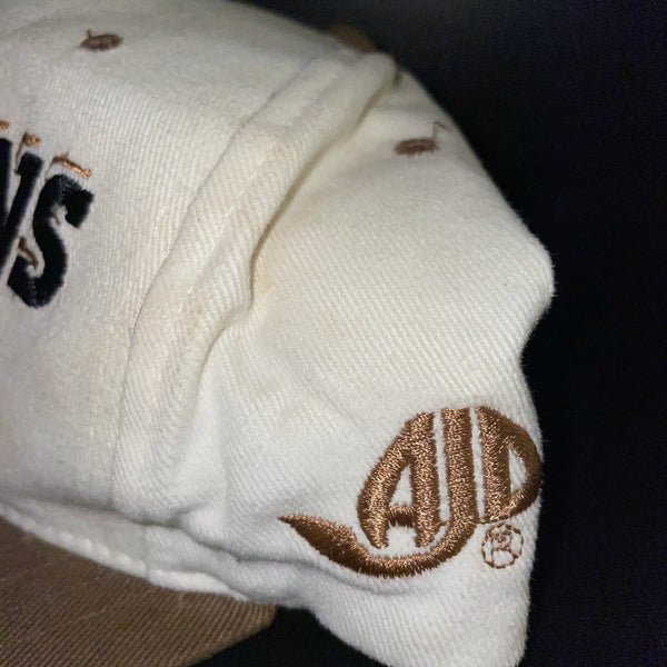 Vintage 90s DS Pittsburgh Steelers AFC Champions 2 Tone Embroidered Snapback Hat