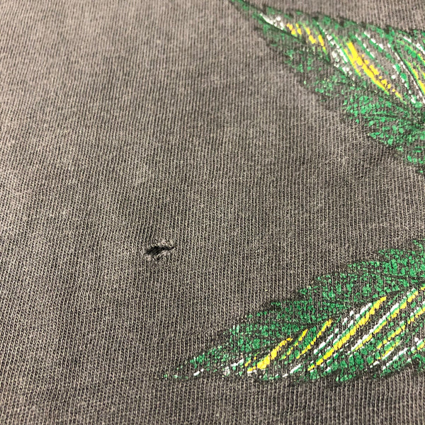 Vintage 90s Blunted Weed Leaf Shirt Size Large