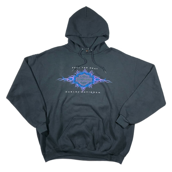 1998 Harley Davidson Feel The Heat Hoodie Size X-Large