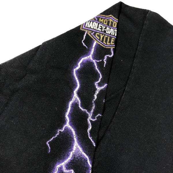 1995 Harley Davidson Purple Lightning Ls Shirt Size X-Large