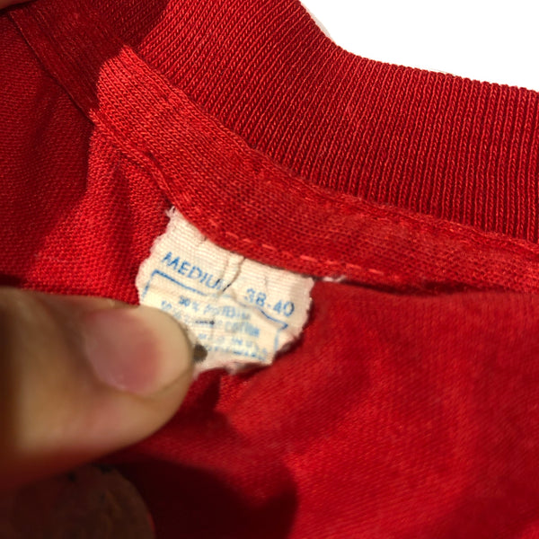 Vintage 70s Have A Coke & A Smile Square Tag 50/50 Blend Single Stitch Shirt | Beyond 94