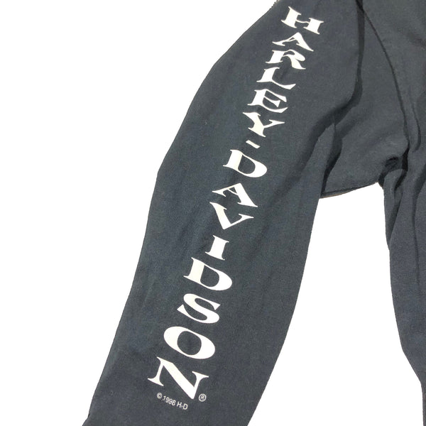 1998 Harley Davidson Metal Warrior Ls Shirt Size X-Large