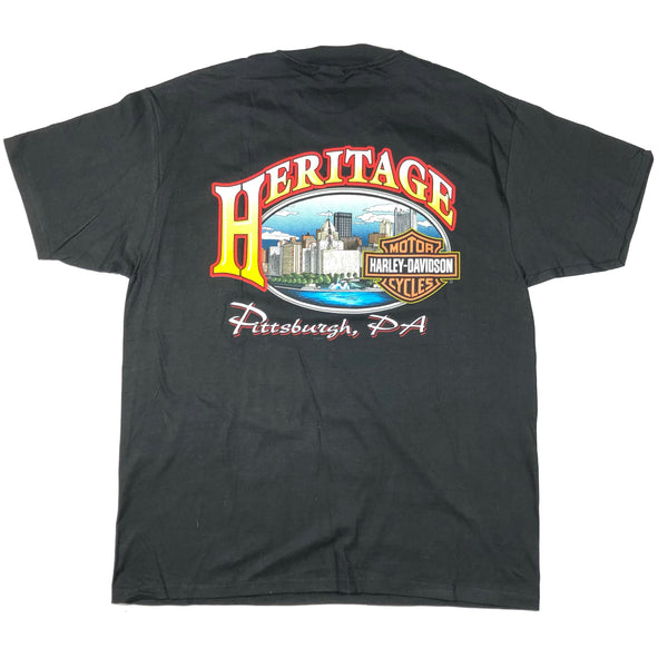 Vintage 1998 DS Harley Davidson Riding Wolf Shirt | Beyond 94