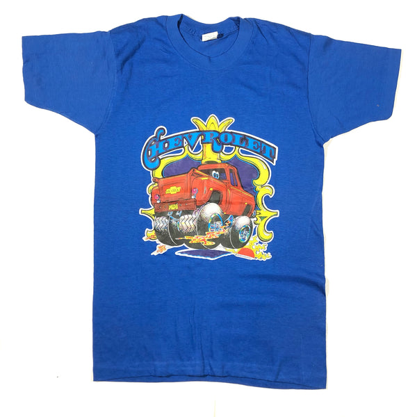 Vintage 1979 DS Chevrolet Iron On 50/50 Blend Single Stitch Shirt | Beyond 94