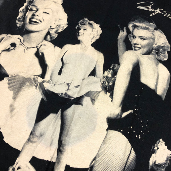 1998 Marilyn Monroe All Over Print Shirt Size Large