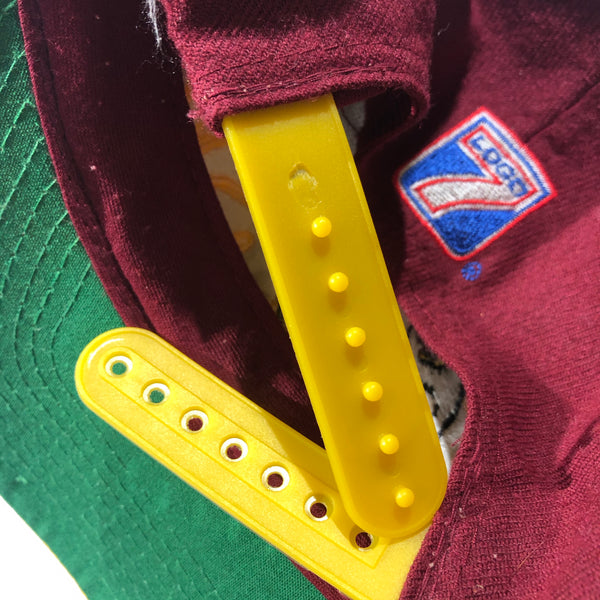 Vintage 90s Florida State Seminoles Logo 7 Snapback Hat OS