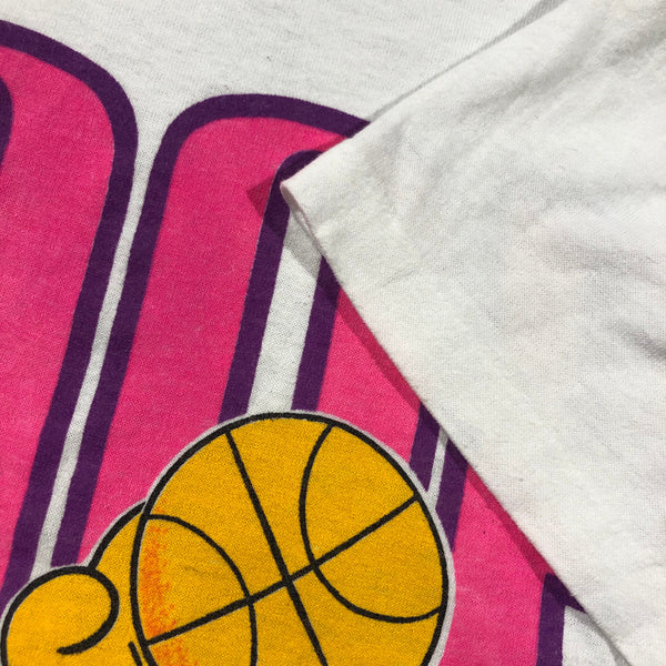 Vintage 80s Garfield Hoop Du Jour Single Stitch 50/50 Shirt Size Small