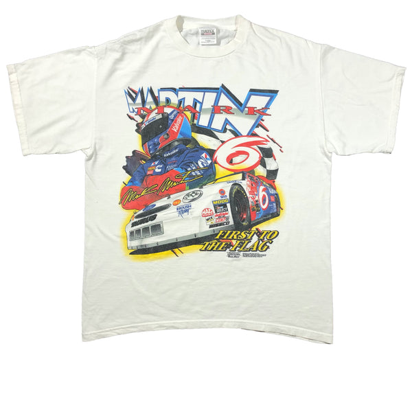 Vintage 1999 Mark Martin First To The Flag Nascar Shirt | Beyond 94