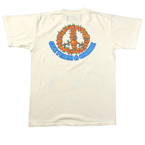 Vintage 1996 The Allman Brothers Band Give Peach A Chance Shrooms Single Stitch Shirt | Beyond 94