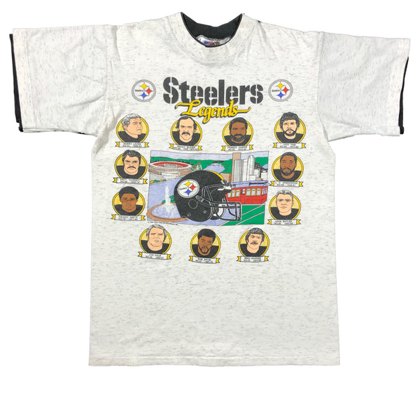 Vintage 90s Pittsburgh Steelers Legends Single Stitch Shirt | Beyond 94