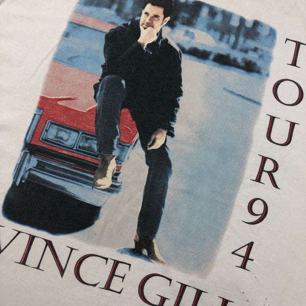 1994 Vince Gill When Love Finds You Single Stitch Tour Shirt Size X-Large