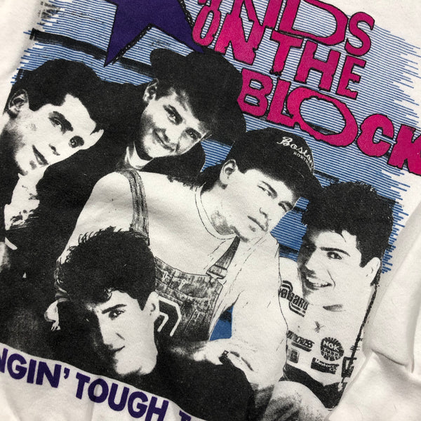 Vintage 1990 Hangin Tough New Kids On The Block Tour Sweatshirt | Beyond 94