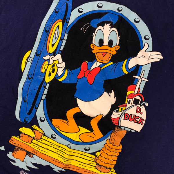 Vintage 90s Donald Duck Single Stitch Shirt Size Large