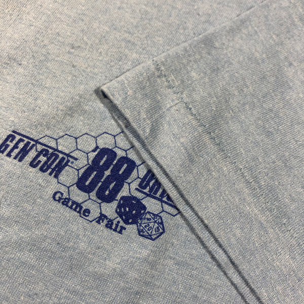 1988 Gen Con Origins Game Fair Fantasy Single Stitch Screen Stars Shirt Size Large