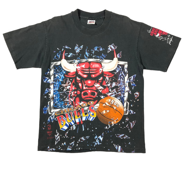 Vintage 1992 Chicago Bulls Shattered Backboard Single Stitch Shirt | Beyond 94