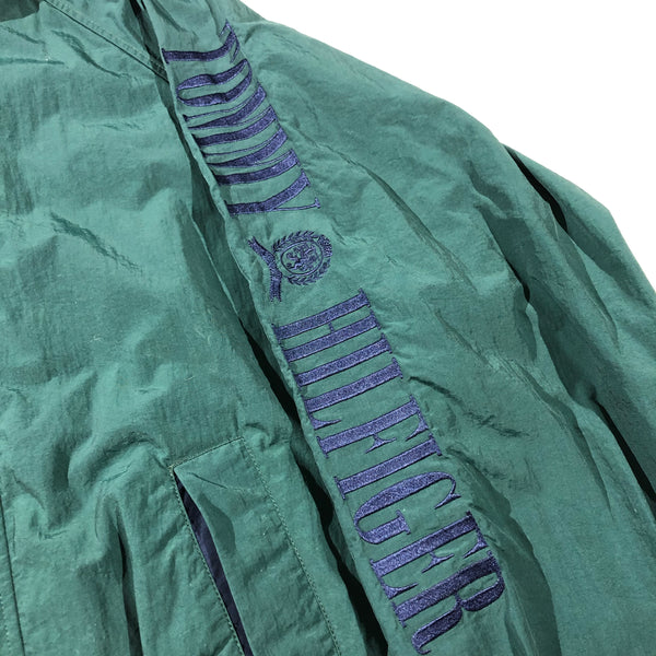 Vintage 90s Tommy Hilfiger Sleeve Spell Out Windbreaker Jacket | Beyond 94