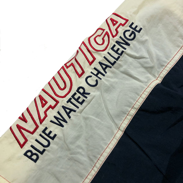 Vintage 90s DSWT Nautica Blue Water Challenge Swim Trunks Size X-Large