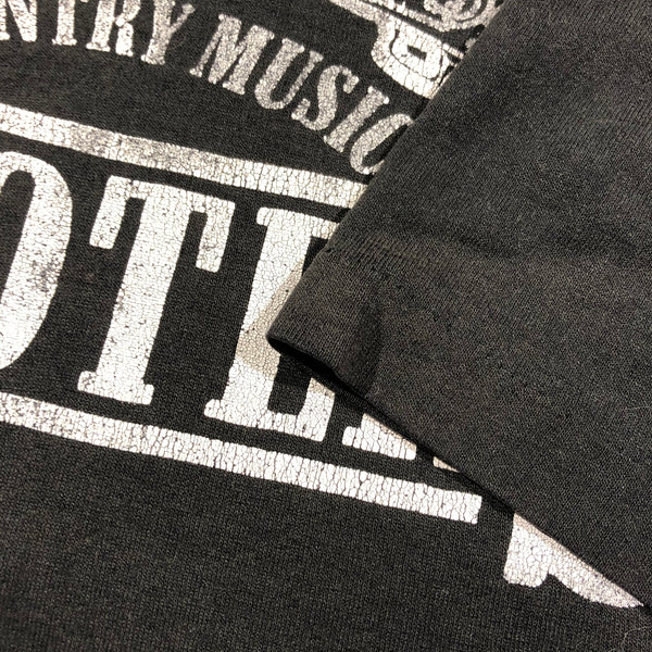 Vintage 80s Country Music Shooters 50/50 Blend Single Stitch Shirt Size X-Large