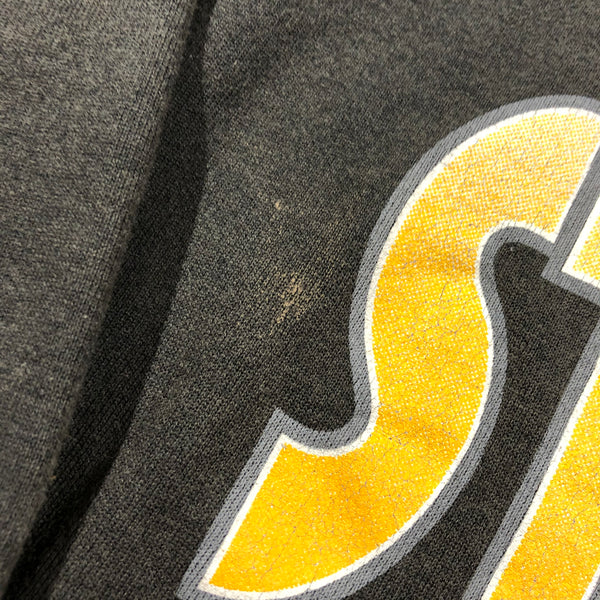 1992 Pittsburgh Steelers Central Division Block Logo Sweatshirt Size X-Large