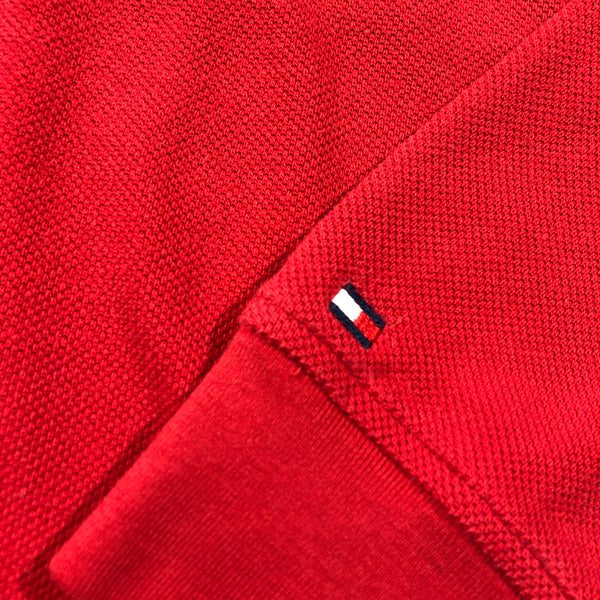 Vintage Tommy Hilfiger Big Back Flag Ls Polo Shirt Size X-Large