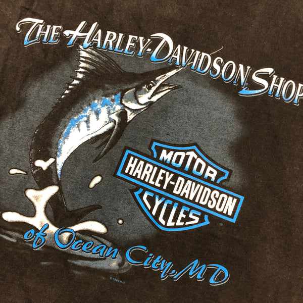 1998 Harley Davidson Bikers Paradise Shirt Size X-Large