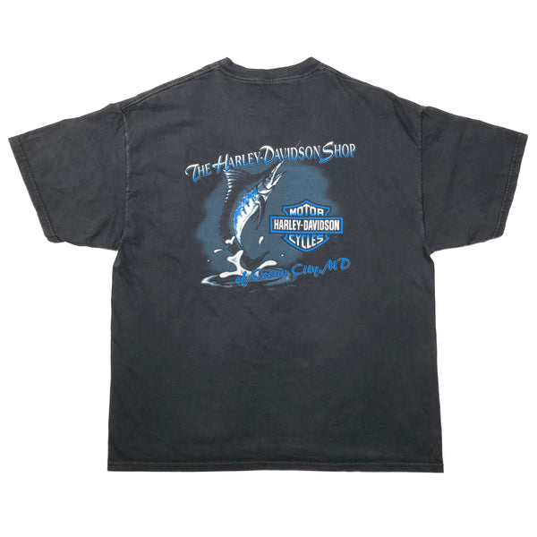 1998 Harley Davidson Bikers Paradise Shirt Size X-Large