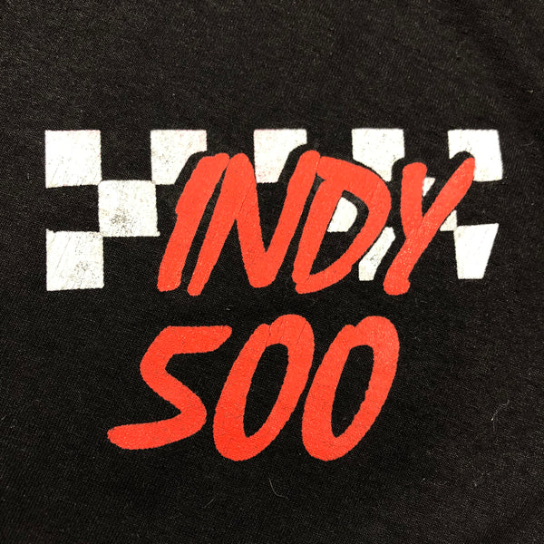 1990s Indy 500 Nascar 50/50 Blend Single Stitch Shirt Size Medium