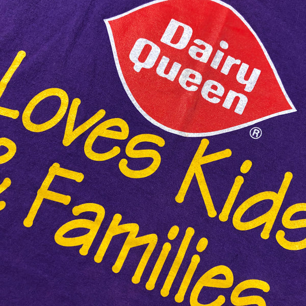 Vintage 90s Dairy Queen Single Stitch Shirt Size Large