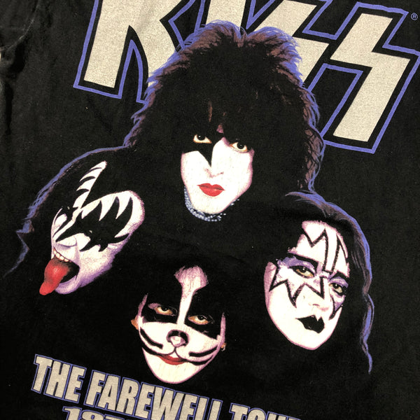 2000 Kiss Legends Never Die Farewell Tour Single Stitch Shirt Size X-Large