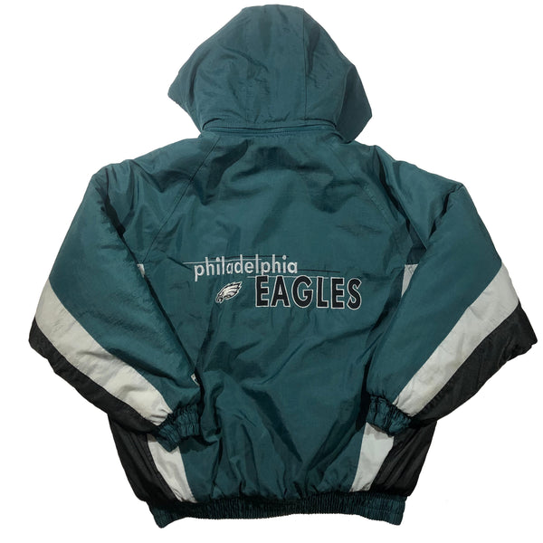 Vintage 90s Philadelphia Eagles Logo 7 Puffer Jacket | Beyond 94