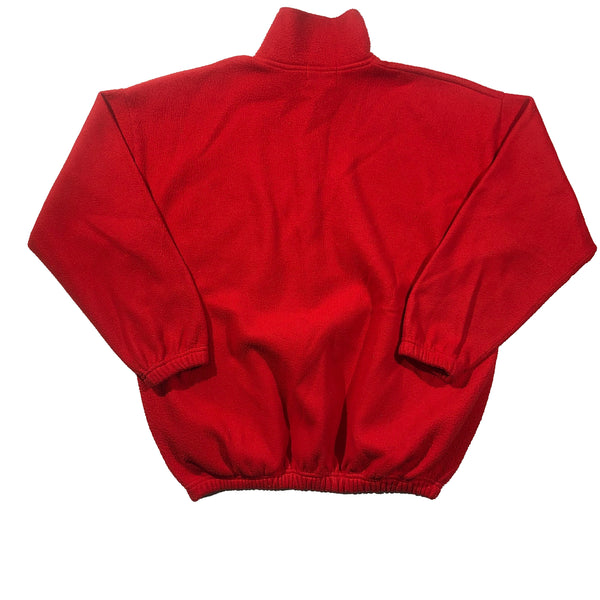 Vintage 90s Bootleg Nike Swoosh 1/4 Fleece Pullover | Beyond 94
