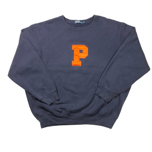 Vintage 90s Polo Ralph Lauren Big P Logo Sweatshirt | Beyond 94