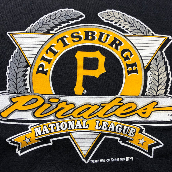 Vintage 1991 Pittsburgh Pirates Trench Sun Faded Sweatshirt | Beyond 94