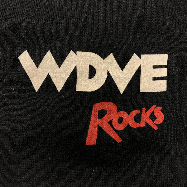 Vintage 80s WDVE Rocks Radio Station Sweatshirt | Beyond 94