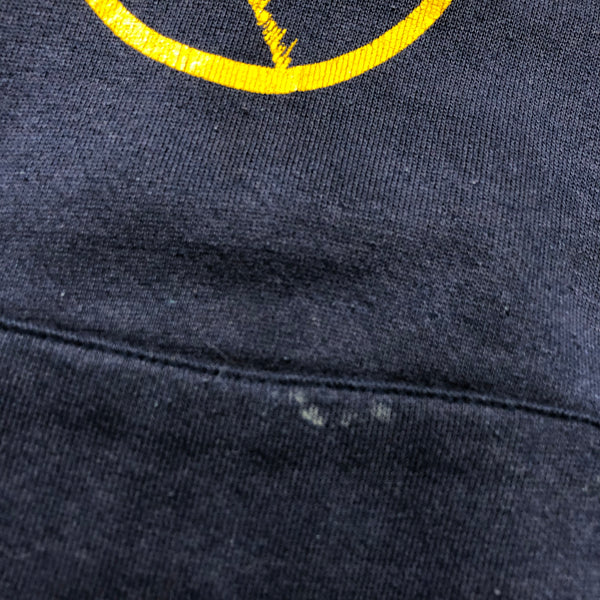 Vintage 80s Pitt Panthers Script Russell Athletic 50/50 Blend Hoodie Size Medium