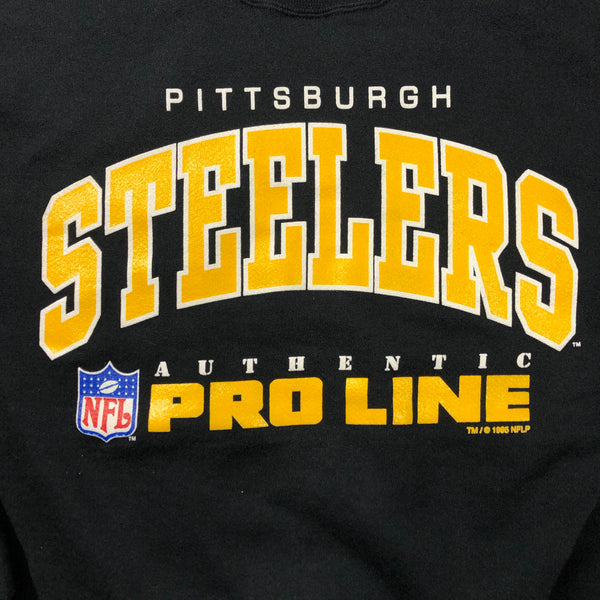 1995 Pittsburgh Steelers Authentic Pro Line Russell Athletic Sweatshirt Size XX-Large