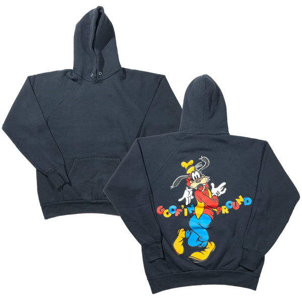 Vintage 90s Disney Goofy Goofin' Around Hoodie | Beyond 94